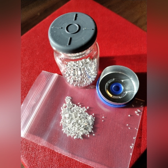 Art | 14 Ounce 999 Fine Silver Shot Injection Vial 1 Gram Fine Silver ...